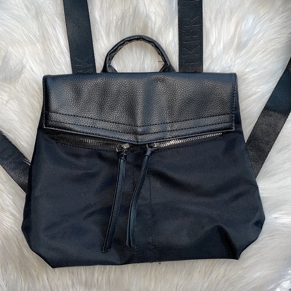 Botkier Trigger Nylon and Faux Leather Mini Backpack EUC main image 4